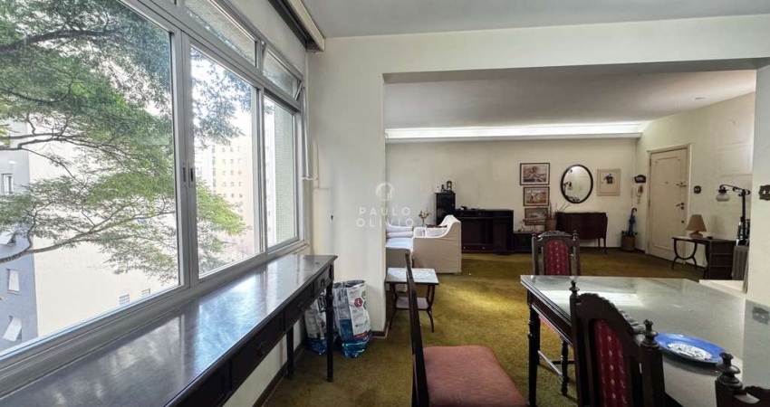 Residência de Luxo no Edifício Siena: 3 Dormitórios, 145m² na Avenida Higienópolis, com Vista para o Verde e Ótimas Áreas de Lazer!