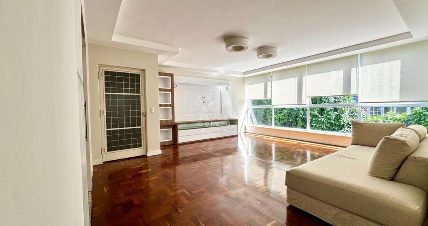 Aluguel de Apartamento de Luxo no Pacaembu, São Paulo-SP: 3 Quartos, 1 Suíte, 4 Salas, 4 Banheiros, 2 Vagas, 240m² de Área - Edifício Flamboyant