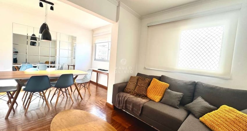 Apartamento à venda em Higienópolis: 2 quartos, 2 salas, 1 banheiro, vaga de garagem - 68m² na Praça Buenos Aires!