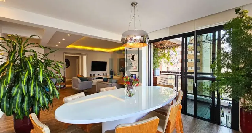 Apartamento Duplex de 172m² com 4 dormitórios, sendo 2 suíte e 3 vagas, em Perdizes