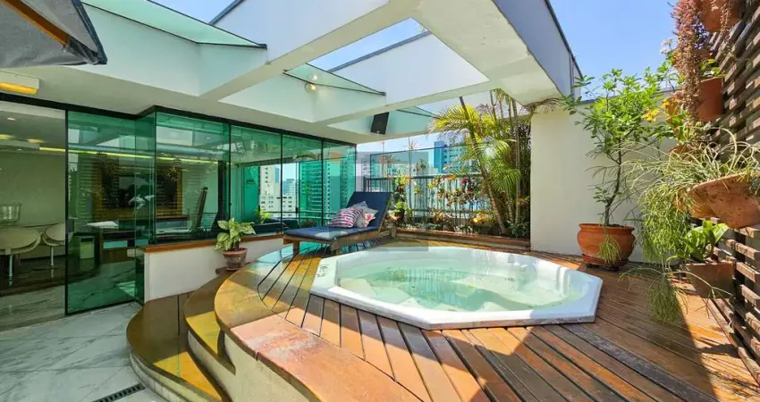 Cobertura duplex de 196m², com 3 dormitórios, sendo 1 suíte e 3 vagas fixas na pompeia