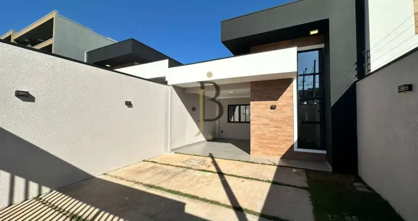 Casa mobiliada no Veredas com 3 dormitórios e sobra de terreno