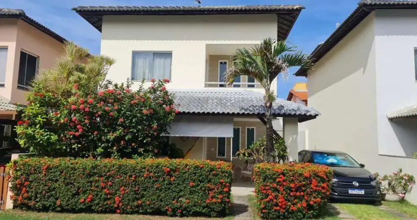 Casa em condomínio para venda, buraquinho, 4 dormitórios, 3 suítes, 4 banheiros, 1 vaga