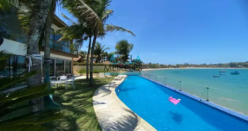 Casa Mansão 6 suítes pé na areia - Praia da Ferradura - Armação de Búzios.