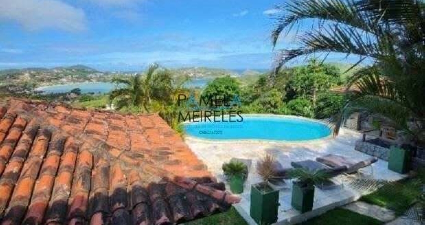 Linda casa 4 quartos com vista para Praia da Ferradura Armação dos Búzios