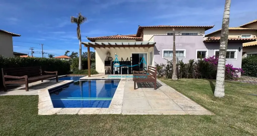 Excelente casa 4 quartos em condomínio na Baía Formosa Armação de Búzios