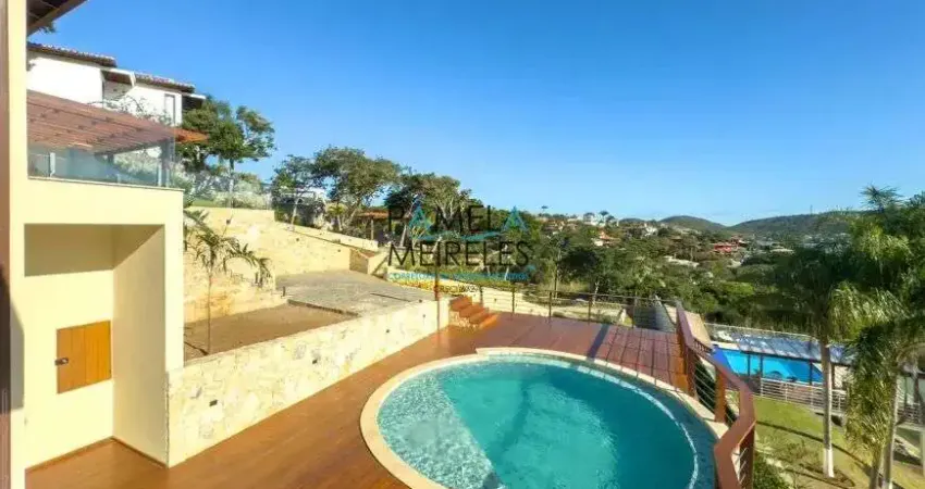 Excelente casa 8 quartos vista para o mar na ferradura armação de búzios