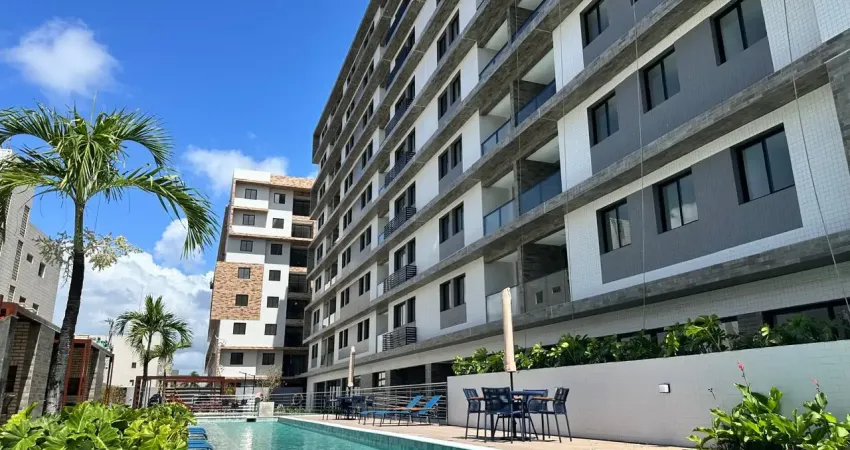 Apartamento a venda em ponta de campina - na grande joão pessoa, com 02 quartos (01 suíte). 01 vaga de garagem