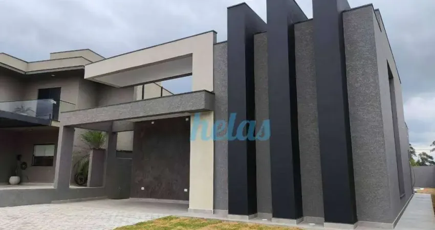 Casa com 146 m² à venda por r$ 1.390.000,00 no condomínio buona vita gold - atibaia/sp.   casa térrea com 3 dormitórios sendo 1 suíte, salas de estar