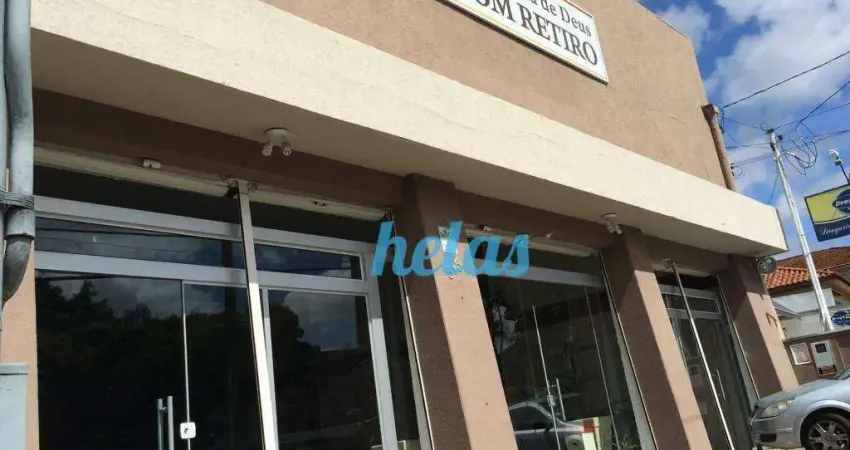 Salão com 396m² à venda por R$ 2.150.000,00 e ou locação R$ 12.000,00 em uma das melhores localizações de Atibaia, ideal para Igreja.