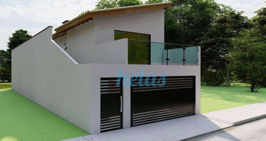 CASA SOBRADO COM 118m² À VENDA POR R$ 540.0000,00 NO BAIRRO JARDIM IMPERIAL - ATIBAIA/SP.
