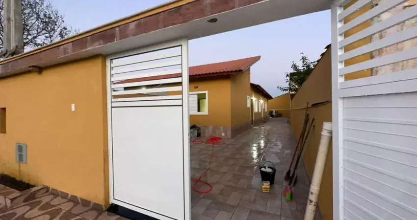 Casa para Venda em Itanhaém, Balneário Verde Mar, 2 dormitórios, 1 suíte, 1 banheiro, 2 vagas