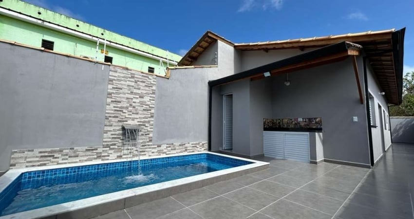 Casa para Venda em Itanhaém, Balneário Gaivota, 2 dormitórios, 2 banheiros, 1 vaga