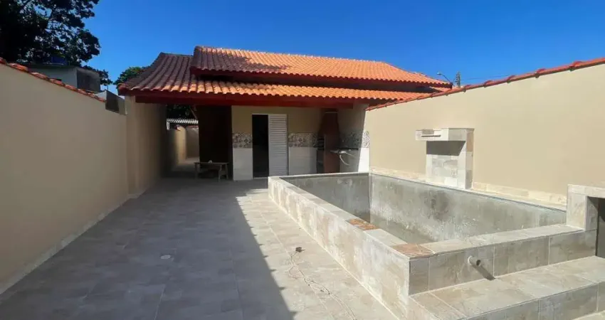 Casa para Venda em Itanhaém, Balneário Jequitibá, 3 dormitórios, 1 suíte, 1 banheiro, 3 vagas