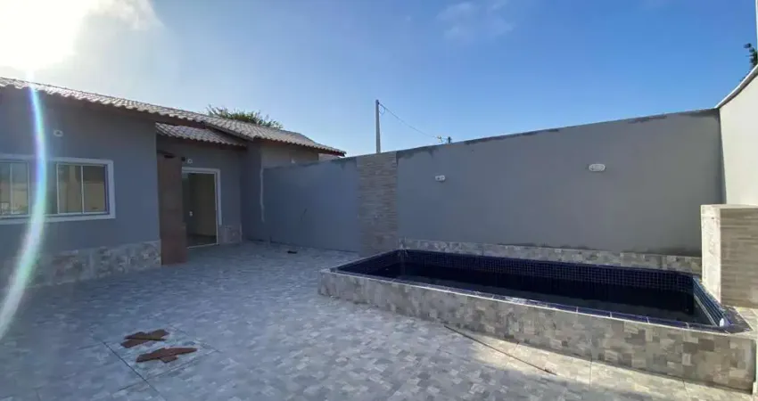 Casa para Venda em Itanhaém, São Fernando, 2 dormitórios, 1 suíte, 1 banheiro, 3 vagas