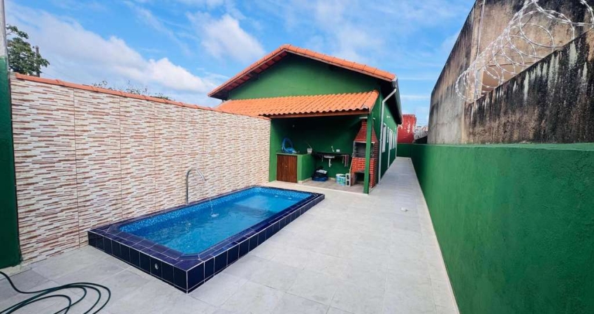 Casa para Venda em Itanhaém, Jardim das Palmeiras, 2 dormitórios, 1 suíte, 1 banheiro, 1 vaga