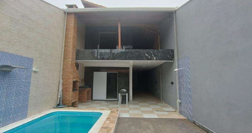 Casa para Venda em Itanhaém, Suarão, 3 dormitórios, 1 suíte, 2 banheiros, 3 vagas
