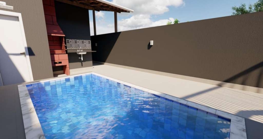 Casa para Venda em Itanhaém, Balneário Gaivota, 2 dormitórios, 1 suíte, 2 banheiros, 2 vagas