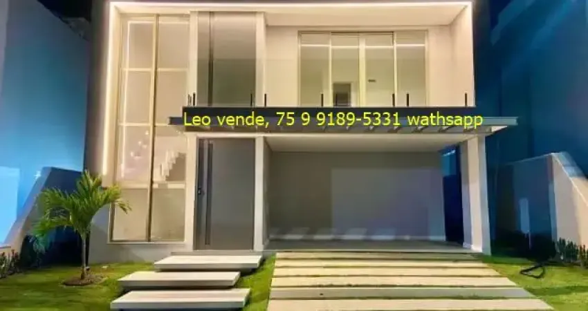 Casa em condomínio fechado com 4 quartos à venda no Papagaio, Feira de Santana 
