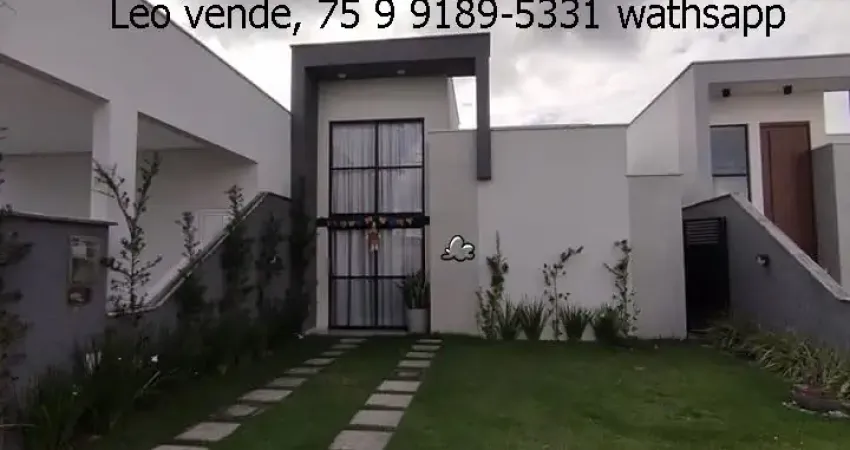 Casa em condomínio fechado com 2 quartos à venda no Sim, Feira de Santana 