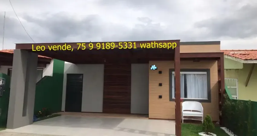 Casa em condomínio fechado com 2 quartos à venda no Sim, Feira de Santana 
