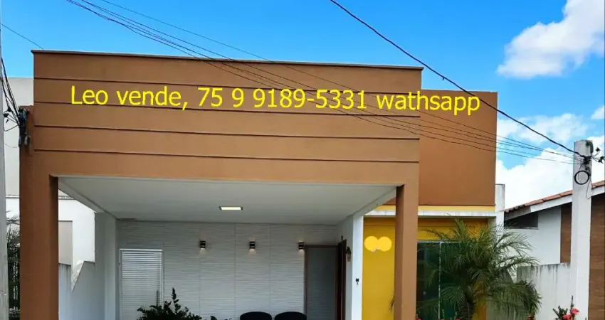 Casa em condomínio fechado com 2 quartos à venda no Papagaio, Feira de Santana 