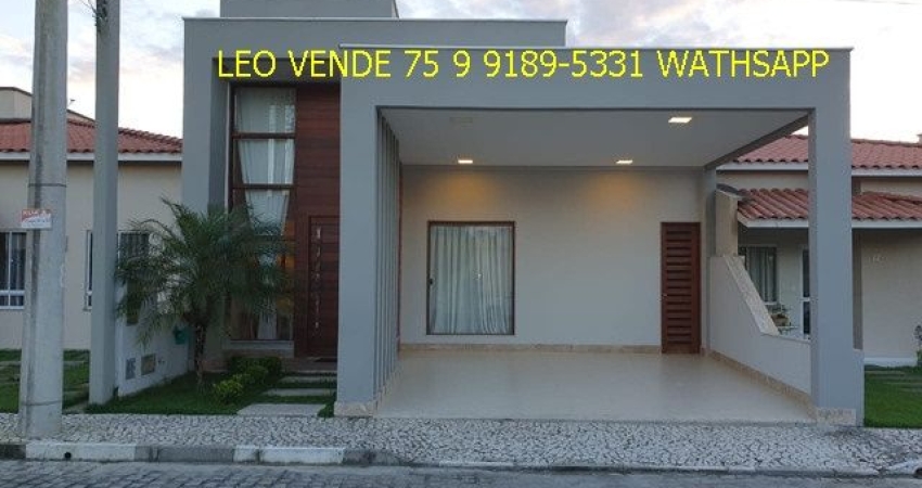 Casa em condomínio fechado com 3 quartos à venda no Sim, Feira de Santana 
