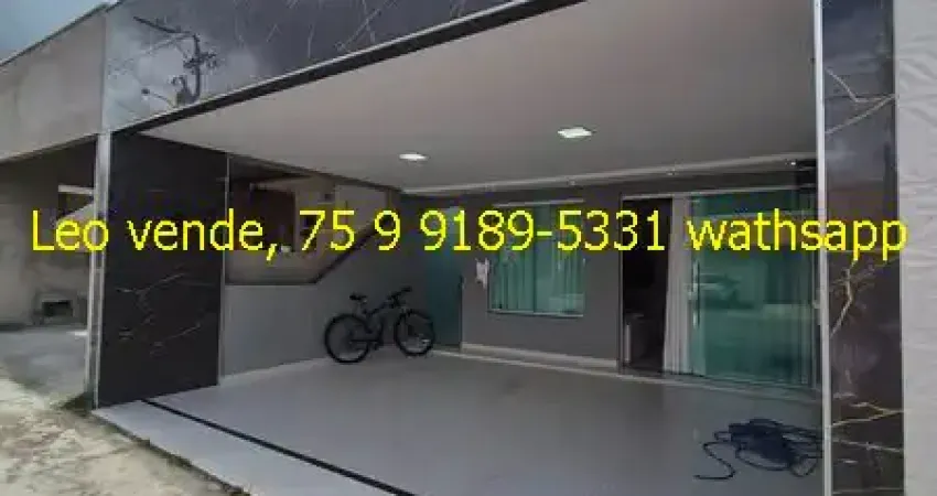 Casa em condomínio fechado com 3 quartos à venda no Sim, Feira de Santana 