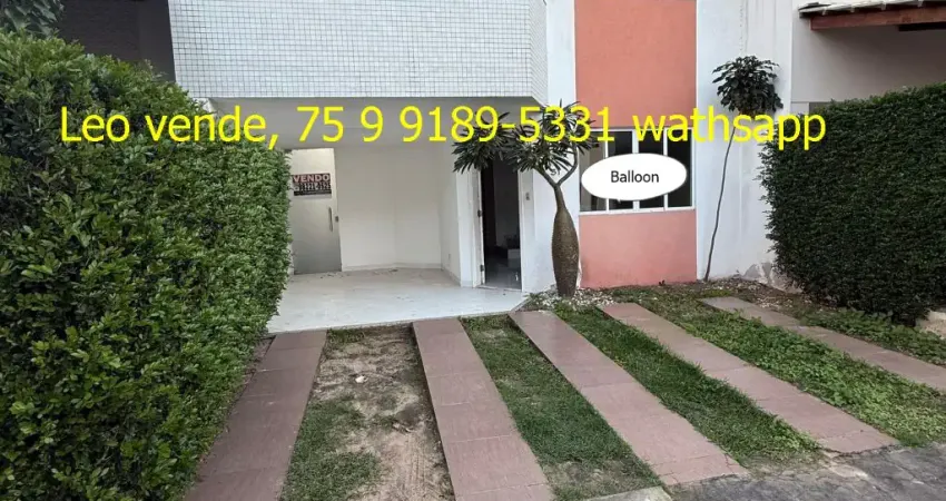 Casa em condomínio fechado com 3 quartos à venda no Sim, Feira de Santana 