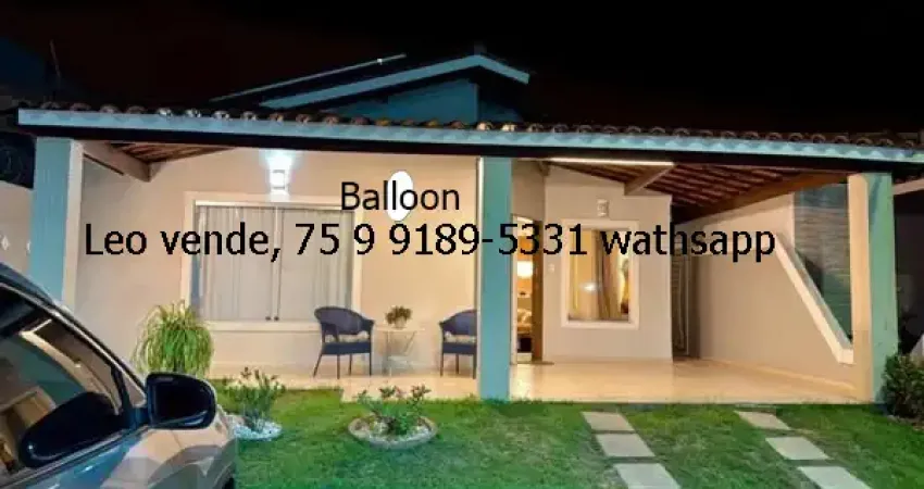 Casa em condomínio fechado com 3 quartos à venda no Pedra do Descanso, Feira de Santana 