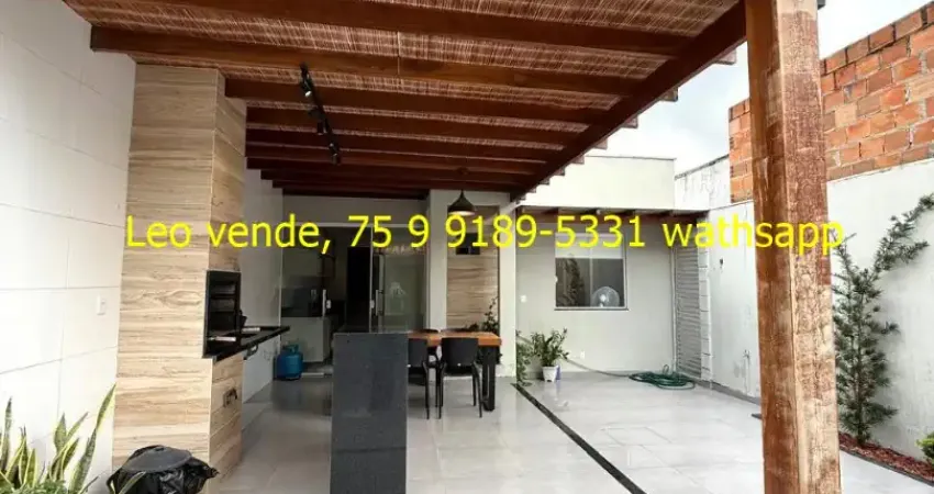 Casa em condomínio fechado com 3 quartos à venda no Sim, Feira de Santana 