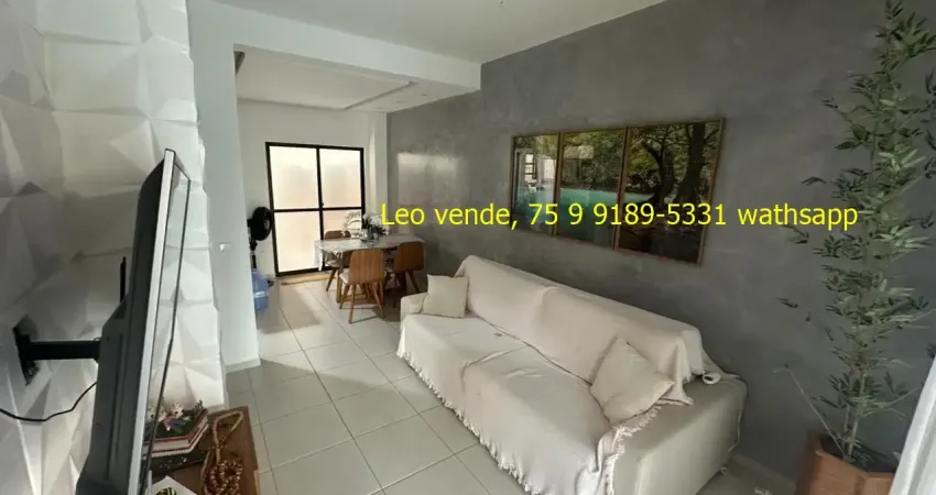 Casa em condomínio fechado com 2 quartos à venda no Papagaio, Feira de Santana 