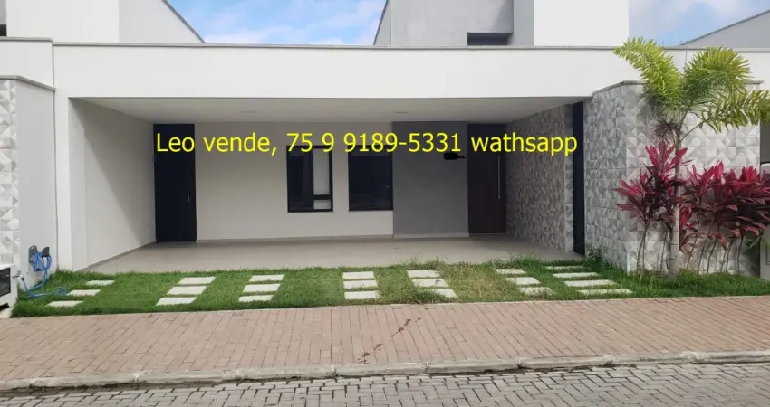 Casa em condomínio fechado com 3 quartos à venda no Sim, Feira de Santana 