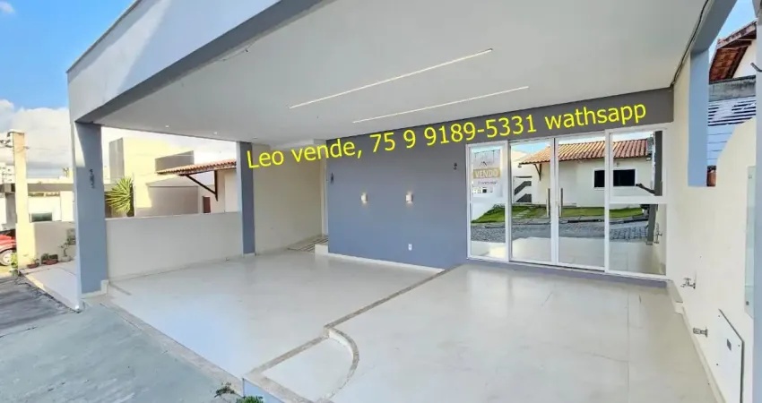 Casa em condomínio fechado com 3 quartos à venda no Sim, Feira de Santana