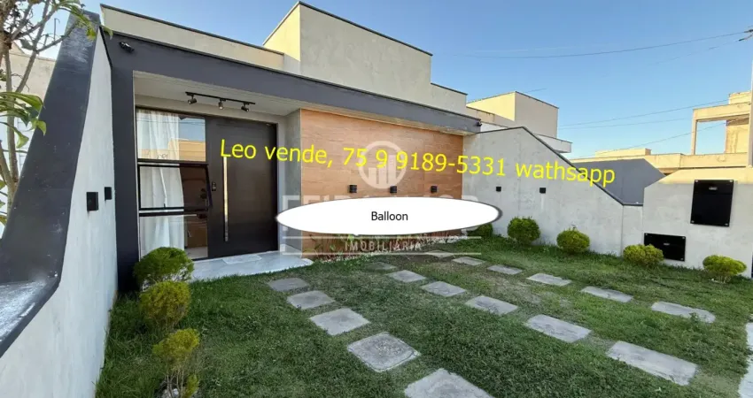 Casa em condomínio fechado com 2 quartos à venda no Sim, Feira de Santana