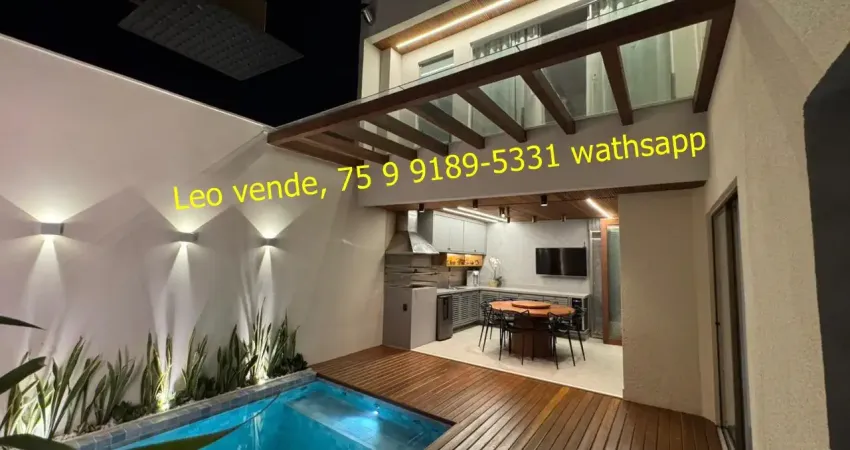 Casa em condomínio fechado com 3 quartos à venda no Sim, Feira de Santana