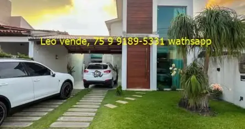 Casa em condomínio fechado com 3 quartos à venda no Mangabeira, Feira de Santana 