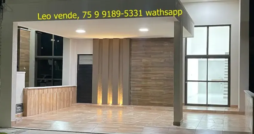 Casa em condomínio fechado com 3 quartos à venda no Sim, Feira de Santana 