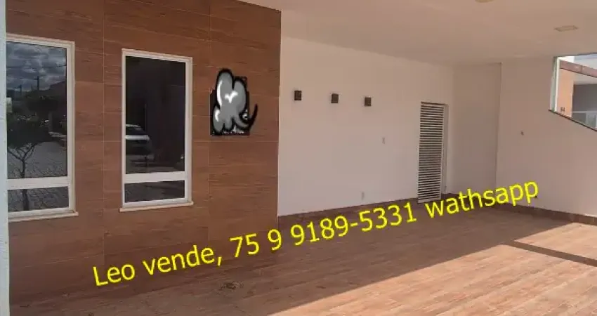 Casa em condomínio fechado com 3 quartos à venda no Sim, Feira de Santana