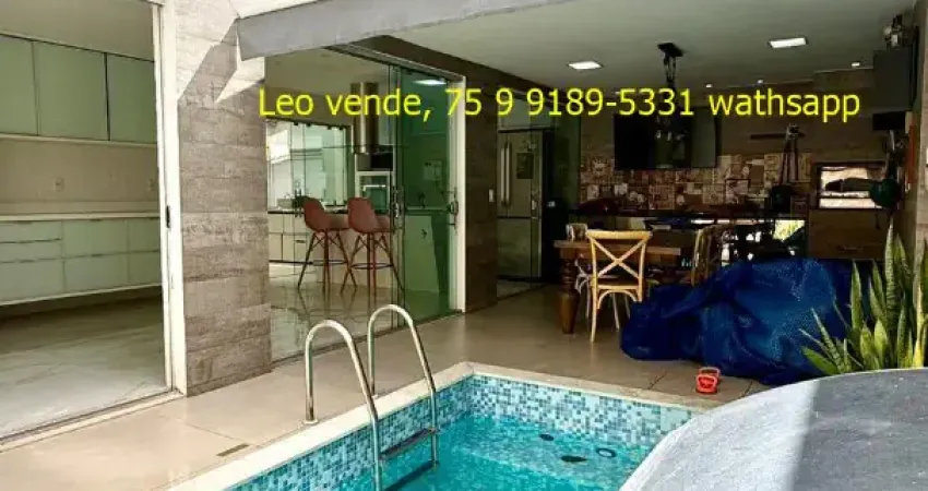 Casa em condomínio fechado com 3 quartos à venda no Sim, Feira de Santana