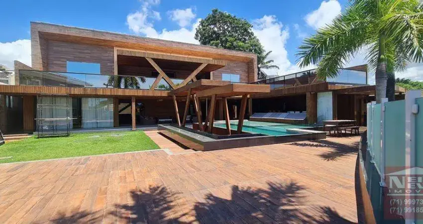 Casa em condomínio fechado com 5 quartos à venda na Avenida Praia de Itapoan, 36, Vilas do Atlantico, Lauro de Freitas