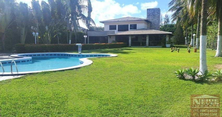 Casa em condomínio fechado com 5 quartos à venda na Avenida Santos Dumont, 16, Buraquinho, Lauro de Freitas