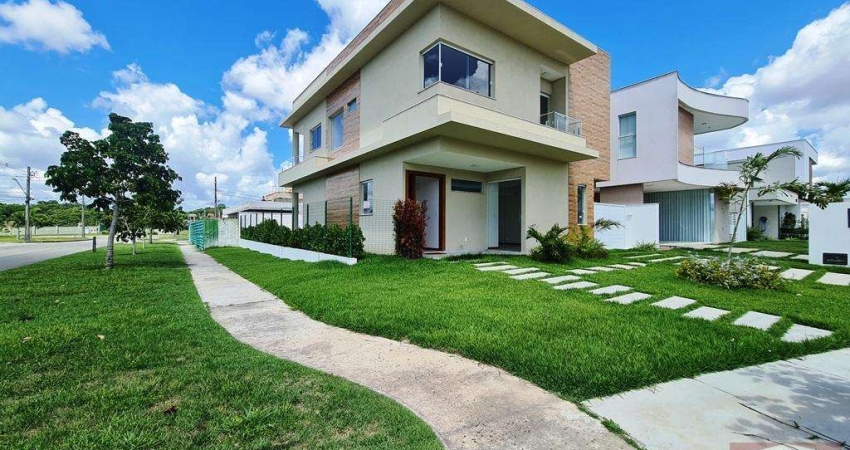 Casa em condomínio fechado com 4 quartos à venda na Rodovia da BA-531 - Via Abrantes - Cascalheira, 160, Alphaville (Abrantes), Camaçari
