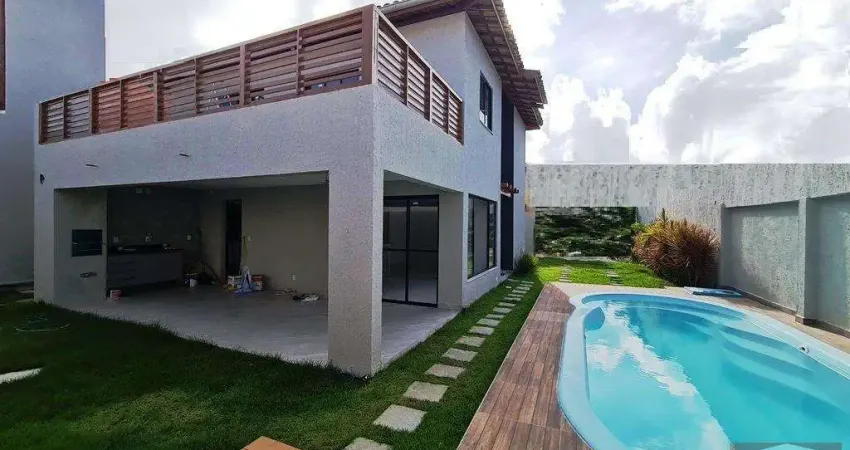 Casa para venda em lauro de freitas, vilas do atlantico, 5 dormitórios, 2 suítes, 4 banheiros, 3 vagas