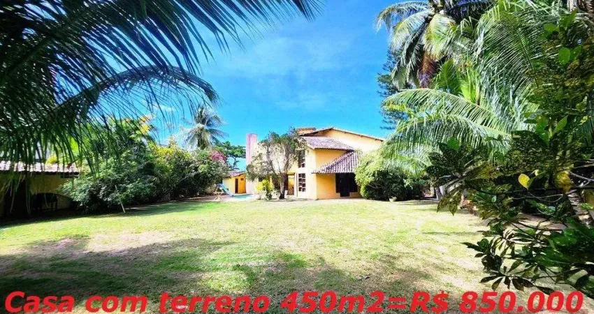 Casa com 4 quartos à venda na Avenida Praia de Itapoan, 251, Vilas do Atlantico, Lauro de Freitas