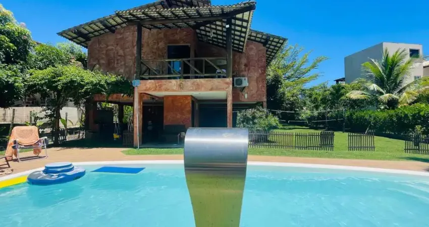 Casa em condomínio fechado com 4 quartos à venda na Rodovia BA-099 - Estrada do Côco, Km 08 Condomínio Busca Vida, 428, Praia de Busca Vida, Camaçari