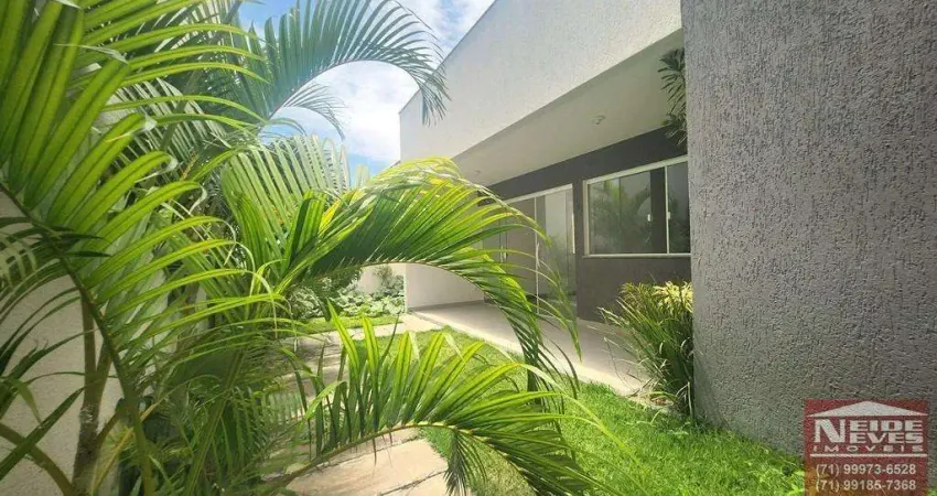 Casa em condomínio fechado com 3 quartos à venda na Rua Maraú, 851, Ipitanga, Lauro de Freitas