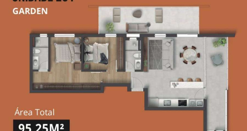 Apartamento com 3 quartos à venda na Rua Coronel Luiz Victorino Ordine, São Pedro, São José dos Pinhais