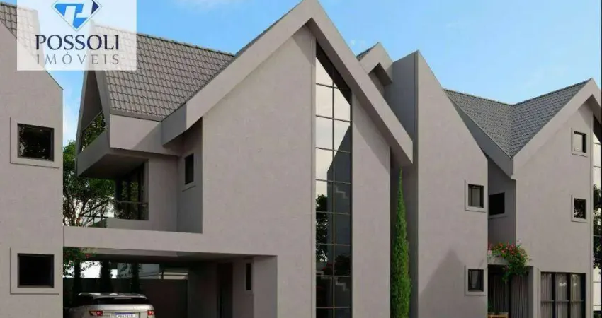 Sobrado com 4 dormitórios à venda, 186 m² por R$ 2.400.000,00 - Ahú - Curitiba/PR
