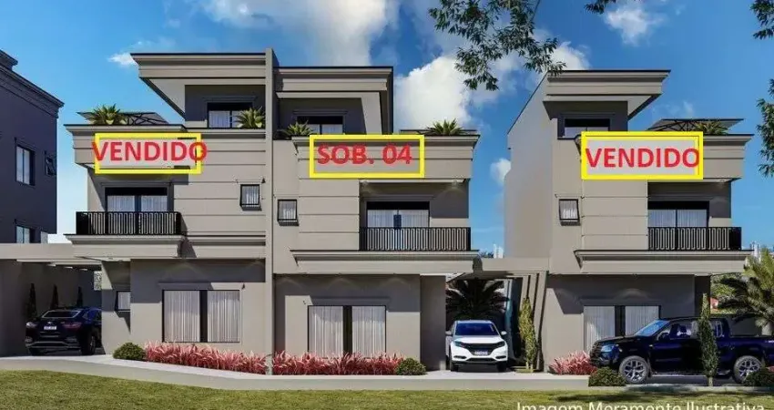 Sobrado com 3 dormitórios à venda, 163 m² por R$ 1.070.000,00 - Bom Retiro - Curitiba/PR